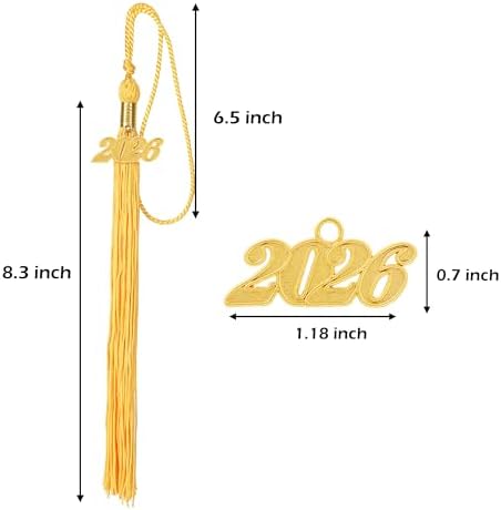 Unisex Matte Graduation Cap and Gown Tassel Package for High School and Bachelor - Image 5