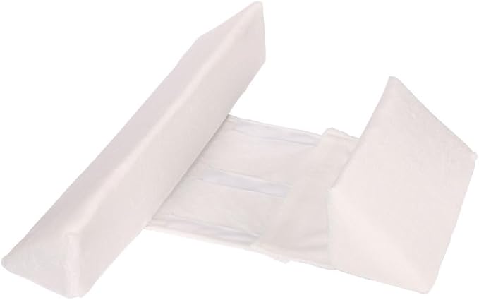 Soft Adjustable Pillow,Removable and Washable Breathable Bedding Set,White-1PC
