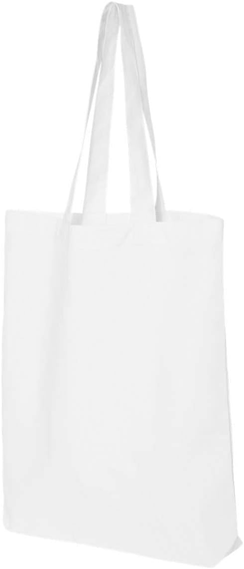 shop4ever Personalized Custom Design Your Own Eco Cotton Tote Reusable Shopping Bag Customizable Gift