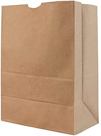 Heavy Duty 57 Lb Large Brown Paper Bag – 50 Count, Eco-Friendly Shopping Bags, Great for Grocery, Retail, and More – Strong, Durable, and Reusable