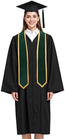 Unisex Adult Graduation Honor Stole Classic End With Trim 72" Long - Image 4
