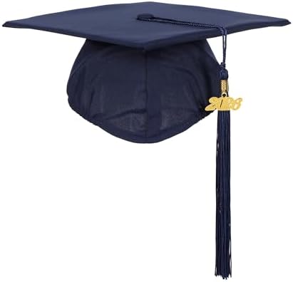 Unisex Matte Graduation Cap and Gown Tassel Package for High School and Bachelor - Image 4