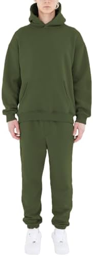 HHGKED Men's Sweatsuits 2 Piece Outfits Baggy Travel Vacation Fashion Clothes Casual Hoodie Jogging Track suits Sets by HHGKED