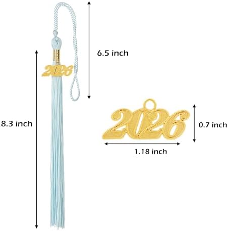 Unisex Matte Graduation Cap and Gown Tassel Package for High School and Bachelor - Image 5