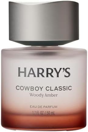 Harry's Cowboy Classic Men's Cologne - Woody Amber Scent - Notes of Bergamot, Cedarwood & Musk - Long-Lasting Eau de Parfum Men's Fragrance, 1.7 Fl Oz (Pack of 12) by Harrys