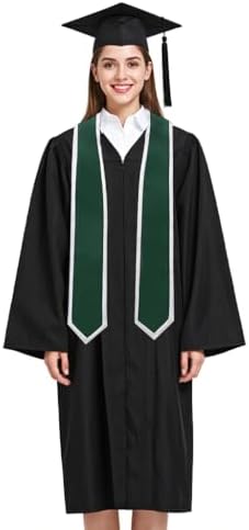 Unisex Adult Graduation Honor Stole Classic End With Trim 72" Long - Image 4