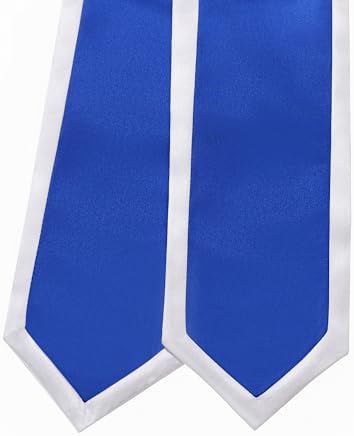 Unisex Adult Graduation Honor Stole Classic End With Trim 72" Long - Image 2