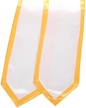 Unisex Adult Graduation Honor Stole Classic End With Trim 72" Long - Image 2