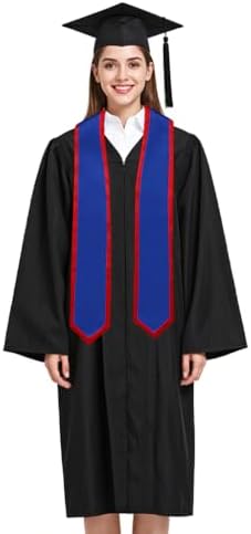 Unisex Adult Graduation Honor Stole Classic End With Trim 72" Long - Image 5