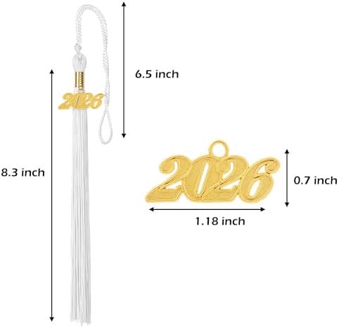 Unisex Matte Graduation Cap and Gown Tassel Package for High School and Bachelor - Image 5