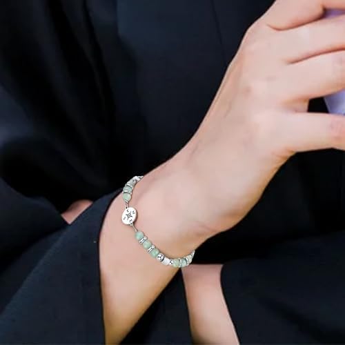 JoycuFF Graduation Gifts for Her Class of 2026 College High School 5th 8th Grade Preschool College Middle School Teen Girls Graduation Gifts The Adventure Begins Compass Bracelets for Women - Image 4