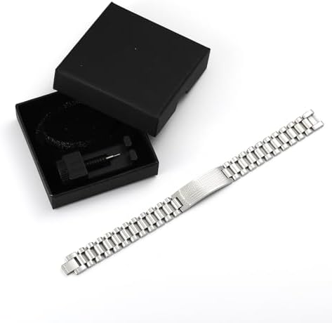 P. BLAKE American Flag Bible Verse Bracelet for Men, Stainless Steel Engraved Scripture Bracelet Christian Religious Christmas Birthday Jewelry Gifts - Image 6