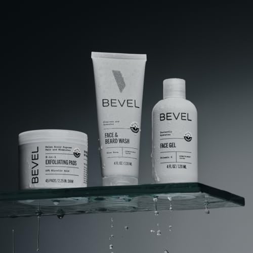 Bevel Skin Care Set, Includes Face Wash with Aloe Vera, Glycolic Acid - Image 6