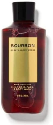 Bath & Body Works Bourbon - Ultra Shea Body Cream 8 oz, 2-in-1 Hair + Body Wash 10 oz & Deodorizing Body Spray 3.7 oz - Set - Image 2