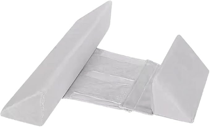 Soft Adjustable Pillow,Removable and Washable Breathable Bedding Set Gray Color