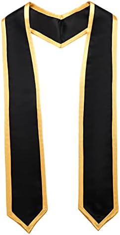 Unisex Adult Graduation Honor Stole Classic End With Trim 72" Long - Image 3
