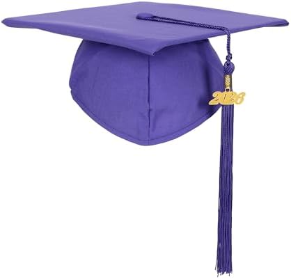 Unisex Matte Graduation Cap and Gown Tassel Package for High School and Bachelor - Image 4