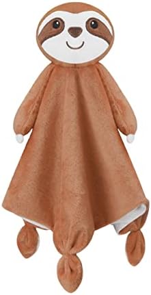 Pro Goleem Sloth Security Blanket Soft Lovey for Babies Boys and Girls Newborn Lovie Infant Blankie Sloth Baby Snuggle Toy Stuffed Animal Baby Gifts 14 Inch by ProGoleem