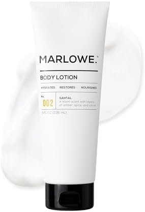 MARLOWE. Body Lotion for Men, Daily Moisturizer, Santal, 8 oz Tube by MARLOWE
