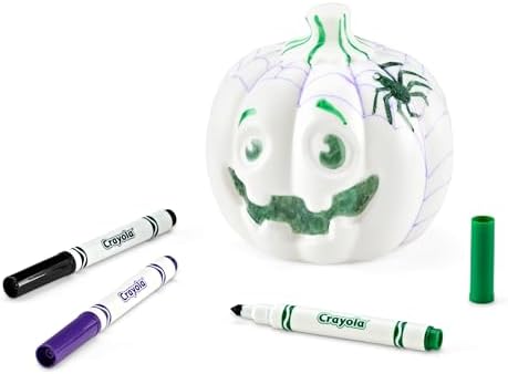 Crayola Light-Ups - Jack-O-Lantern, Reusable Light Up Pumpkin Toy, Halloween Craft, Cute Glow in The Dark Decor & Night Light, Halloween Toy, Ages 4, 5, 6 - Image 3