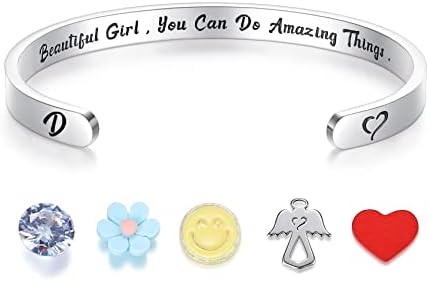 SAM & LORI Personal Bracelets for Teen Girls/Women - Meaningful Jewelry Gifts (Various Designs) for Best Friend/Daughter/Granddaughter/Niece/Sister/Mom/Aunt by SAMLORI