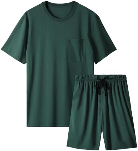BAMBOO COOL Mens Pajama Set Lightweight Sleepwear Pjs by BAMBOOCOOL