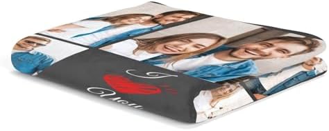 inkArts I Love You Gifts for Couple, Personalized Girlfriend, Custom Blanket with Photos, Blankets Pictures, Photo Using My Own Personalised Christmas - Image 6