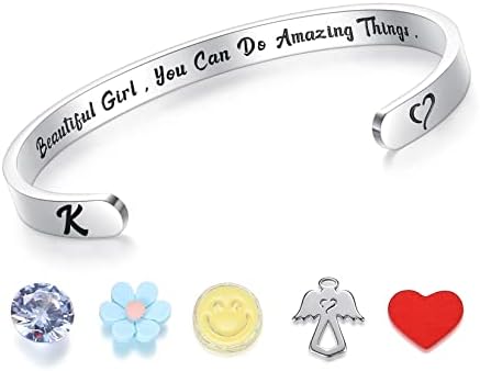 SAM & LORI Personal Bracelets for Teen Girls/Women - Meaningful Jewelry Gifts (Various Designs) for Best Friend/Daughter/Granddaughter/Niece/Sister/Mom/Aunt by SAMLORI