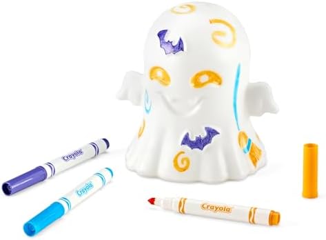 Crayola Light-Ups Ghost, Reusable Coloring Light Up Halloween Toy for Kids - Image 3