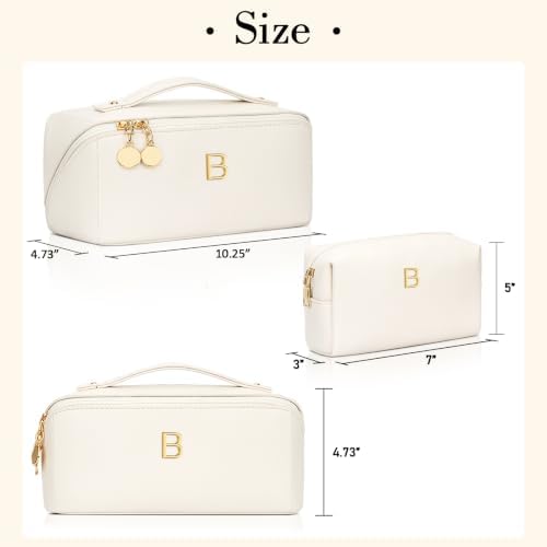 Initial Makeup Bag Personalized Gift for Women Teen Girls - Image 6