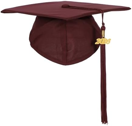 Unisex Matte Graduation Cap and Gown Tassel Package for High School and Bachelor - Image 4