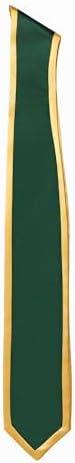 Unisex Adult Graduation Honor Stole Classic End With Trim 72" Long - Image 3