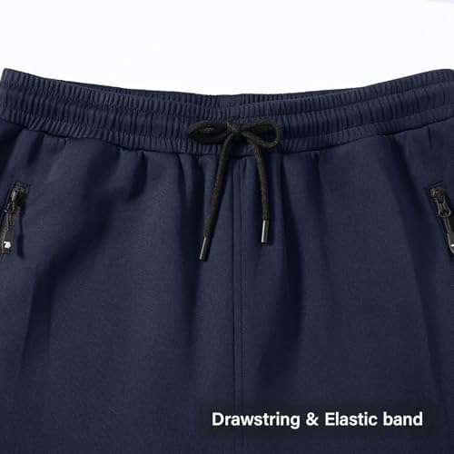 BGOWATU Men's Tracksuits Set Full Zip Jacket Hoodie Sweatsuit Running Sport Pants Outfits for Men with Zipper Pockets - Image 6