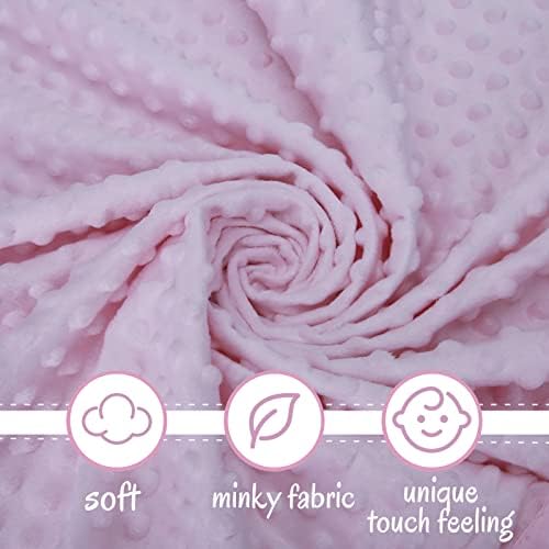 Pro Goleem Unicorn Loveys for Babies Soft Plush Pink Security Blanket for Girls Snuggle Toy Stuffed Animal Lovies for Babies Baby Girl Gifts for Newborn, Infant and Toddler, 16 Inch - Image 6