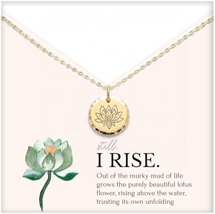 HOPE LOVE SHINE Inspirational Necklaces Women Sterling Silver Gold by HopeLoveShine