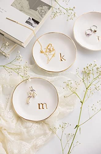 COLLECTIVE HOME Ceramic Jewelry Tray, Trinket Dish, Gifts for Women (K) - Image 6