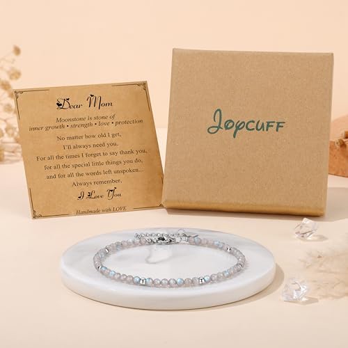 JoycuFF Moonstone Bracelet Christmas Birthday Valentines Gifts for Women - Image 6