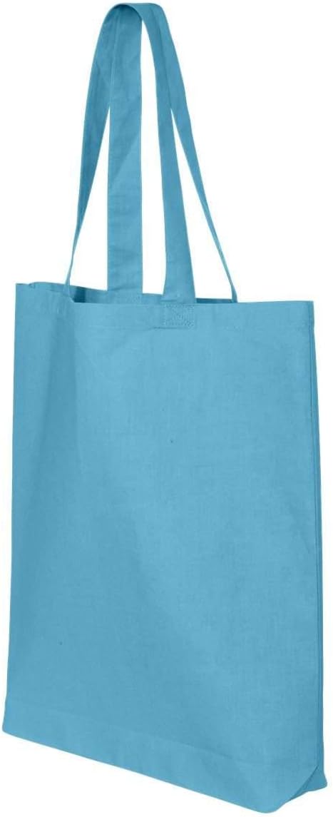 shop4ever Personalized Custom Design Your Own Eco Cotton Tote Reusable Shopping Bag Customizable Gift