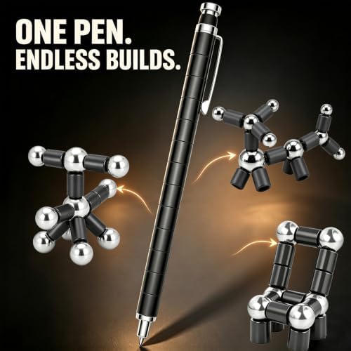 Fidget Gel Pens Gifts for Men - Stocking Stuffers for Men & Teen Boys, Fun Christmas White Elephant Secret Santa Gift Ideas for Him, Cool Novelty Birthday Gadget, Unique Valentines Day Gifts for Guys - Image 3