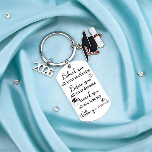 Aisity 2026 Graduation Gifts for Class Of 2026 Graduation Keychain - Image 2