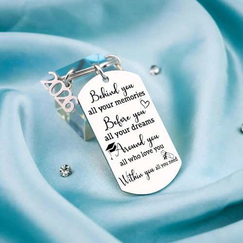 Aisity 2026 Graduation Gifts for Class Of 2026 Graduation Keychain - Image 4