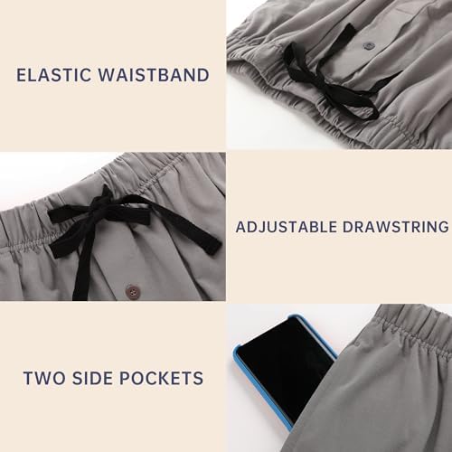 BAMBOO COOL Mens Pajama Set Lightweight Sleepwear Pjs - Image 5