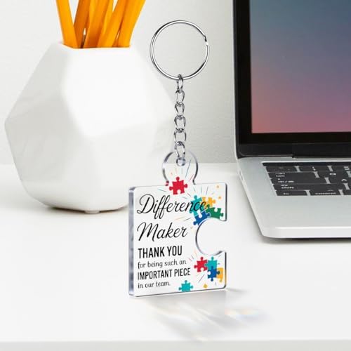 Team Appreciation Gifts Bulk for Coworkers Employee Staff Keychains - Image 3