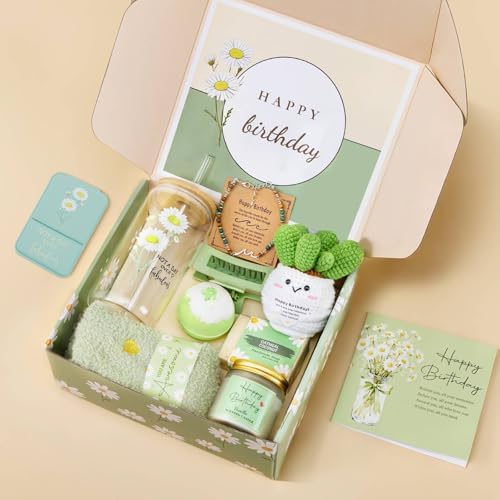 Birthday Gifts For Women 11PCS Womens Birthday Gifts Birthday Box Basket - Image 3