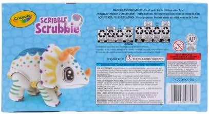 Crayola Jumbo (6 inch) Scribble Scrubbie Pets, Rory the Dino, Posable Kids Toy, Customizable Toy, Gift - Image 7