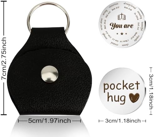 Christian Gifts for Men Back to School Gift Pocket Hug Confirmation Gifts - Image 2