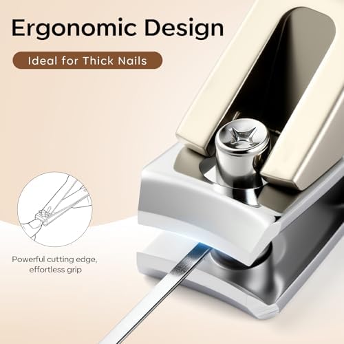 FAMILIFE Stainless Steel Manicure Set 8-in-1 Professional Nail Clipper Kit - Image 5