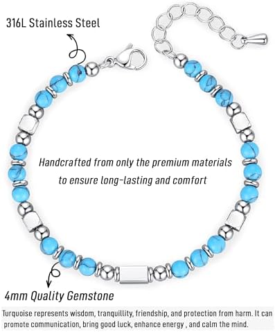 AryaHozel 2026 Graduation Gift for Her/Women/Girls Beaded Bracelets - Image 5