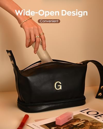 Girly Gifts, Makeup Bags Personalized Bags with Handle Waterproof - Image 3