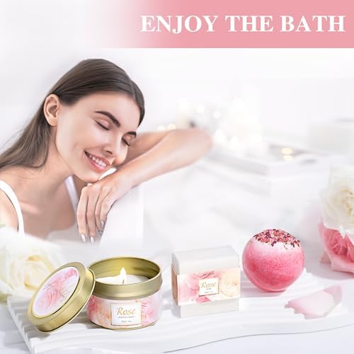 Gifts for Women, Happy Birthday Gifts for Women with Rose Self Care Gift - Image 5